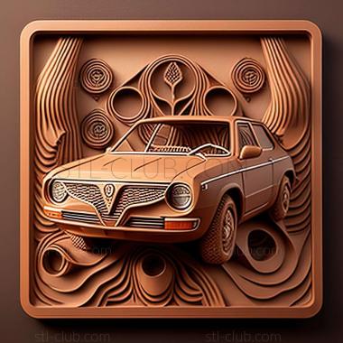 3D мадэль Alfa Romeo Giulietta 1977 (STL)